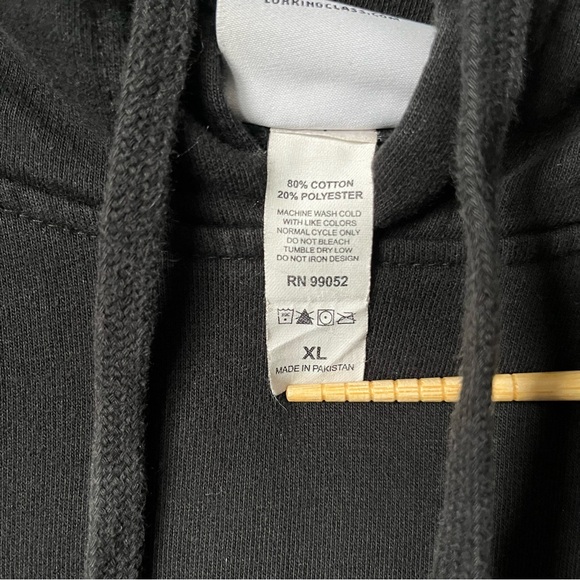 Lurking Class Black Hoodie with Glow in the Dark Graphic - Picture 9 of 11